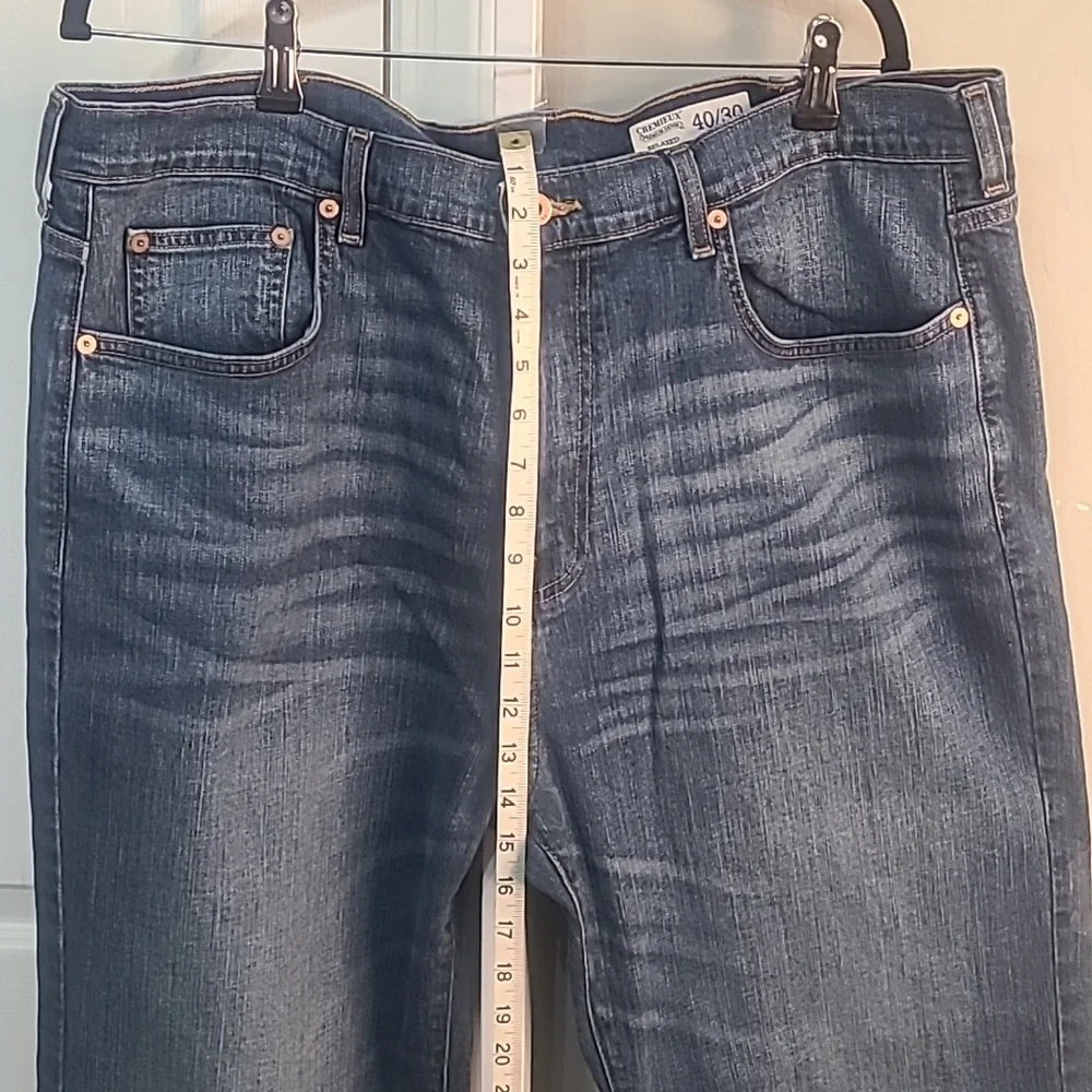 Daniel‎ Cremieux Dark Blue Straight Jeans Size 40X30 Man
